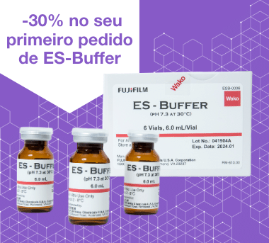 30% de desconto no seu primeiro pedido de ES Buffer